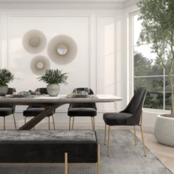 Metal Sunburst Round Wall Decor With Mirror Accent Set Of 3 Gold - Olivia & May -Home Decoration GUEST 4aaf8404 471b 41cd bd51 ee14455b629e