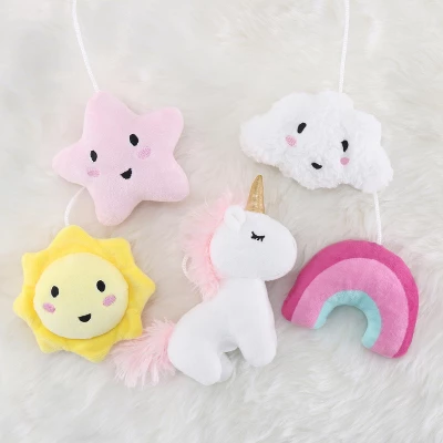 The Peanutshell Pink Look Up Musical Mobile For Girls 4 The Peanutshell Pink Look Up Musical Mobile For Girls - Image 2