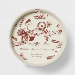 Textured Straight Side Ceramic Warm Cider & Cinnamon Candle White - Threshold™ 10 Textured Straight Side Ceramic Warm Cider & Cinnamon Candle White - Threshold™ -Home Decoration GUEST 4d4a178e e5e3 4dad a13d 9c123014361b
