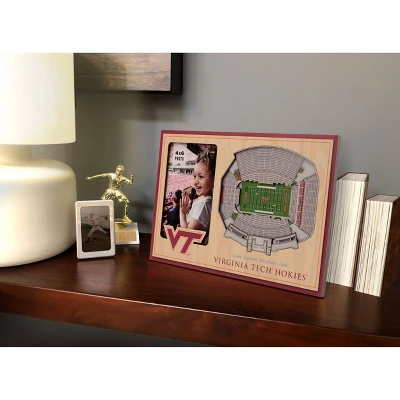 4" X 6" NCAA Virginia Tech Hokies 3D StadiumViews Picture Frame 3 4" X 6" NCAA Virginia Tech Hokies 3D StadiumViews Picture Frame