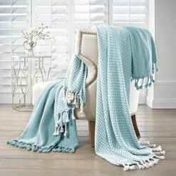 Modern Threads 2 Pack 100% Cotton Throw, 50 X 60, Monacco. 19 Modern Threads 2 Pack 100% Cotton Throw, 50 X 60, Monacco. -Home Decoration GUEST 500c3c62 1996 4e47 bfde a697bbc585cb