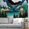 SpaceFrogDesigns River Vista Tapestry - Society6 -Home Decoration GUEST 57392f56 0db1 44ba bbb1 e68df5528732