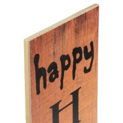 Northlight 36" Orange Happy Halloween With Spider Wood Wall Sign -Home Decoration GUEST 57466241 2267 4399 9a8e 8051ac275cbb