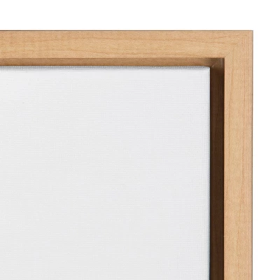 23" X 33" Sylvie East Beach Framed Canvas By Amy Peterson Natural - Kate & Laurel All Things Decor 4 23" X 33" Sylvie East Beach Framed Canvas By Amy Peterson Natural - Kate & Laurel All Things Decor - Image 2