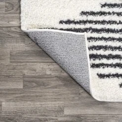 Elm Diamond Stripe Geometric Shag Indoor Area Rug - JONATHAN Y 14 Elm Diamond Stripe Geometric Shag Indoor Area Rug - JONATHAN Y -Home Decoration GUEST 57c00eec 957f 4f7d 9924 494e7bd73406