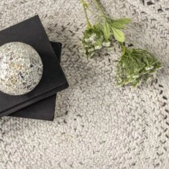 NuLOOM Kyla Handmade Braided Farmhouse Round Area Rug -Home Decoration GUEST 58af39d3 3082 4ec4 9468 e61cbd60d077