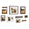 10pc Bordeaux Frame Industrial Farmhouse Finishes Box Sets White/Black/Dark Wood- Kate & Laurel All Things Decor -Home Decoration GUEST 5920faa6 60f6 4d44 a97a 60ee66286403