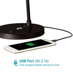 Shine Desk Lamp Wireless Charging (Includes LED Light Bulb) Black - OttLite 10 Shine Desk Lamp Wireless Charging (Includes LED Light Bulb) Black - OttLite -Home Decoration GUEST 5a5f26c1 0272 4219 a4b0 df82d6bb098e