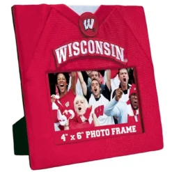 MasterPieces Team Jersey Uniformed Picture Frame - NCAA Wisconsin Badgers