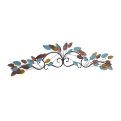 Metal Leaf Wall Decor Multi Colored - Olivia & May -Home Decoration GUEST 5c54d9a9 d3e2 44c3 845f 59d540042709