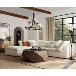 Franklin Iron Works Granada Rustic Farmhouse Tree Floor Lamp 64 1/4" Tall Black Faux Wood 3-Light Hammered Tinted Glass Shade For Living Room Reading -Home Decoration GUEST 5d8871ec b893 422d bb98 f9c19ebdb4d5