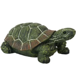 Sunnydaze Decor Sunnydaze Indoor/Outdoor Lifelike Terrance The Tortoise Patio Garden Yard Entryway Decorative Statue - 9" -Home Decoration GUEST 5f76f405 6563 452a 8733 8caeef2684ce