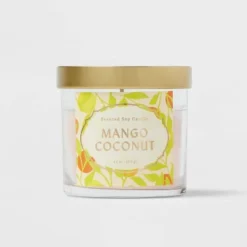 Glass Jar Mango Coconut Candle - Opalhouse™ 9 Glass Jar Mango Coconut Candle - Opalhouse™ -Home Decoration GUEST 5fde4c7c e49f 4dd8 9155 a3e0346ab1da