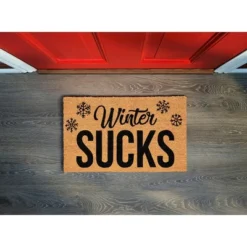 BirdRock Home Winter Sucks Coir Front Door & Entry Doormat - 18" X 30" 11 BirdRock Home Winter Sucks Coir Front Door & Entry Doormat - 18" X 30" -Home Decoration GUEST 62603321 96c6 4905 ae24 dc39bf9f265a