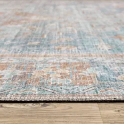 Marcel Bohemian Border Medallion Area Rug Orange/Blue - Captiv8e Designs 15 Marcel Bohemian Border Medallion Area Rug Orange/Blue - Captiv8e Designs -Home Decoration GUEST 63fdeb9a 0e8c 464e b0f9 d861df25000c