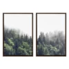 (Set Of 2) 23" X 33" Sylvie Foggy Day Framed Canvas Set By Creative Bunch Brown - Kate & Laurel All Things Decor 1 (Set Of 2) 23" X 33" Sylvie Foggy Day Framed Canvas Set By Creative Bunch Brown - Kate & Laurel All Things Decor -Home Decoration GUEST 64267c89 84d0 4b99 b09d ed4f18fb2ae9