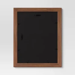 Wood Matted Wall Frame Midtone Woodgrain - Threshold™ -Home Decoration GUEST 652e3afc bcd4 4d1c a4be b6a369cdf1a3