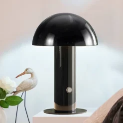10.75" Boletus Contemporary Bohemian Rechargeable/Cordless Iron LED Mushroom Table Lamp - JONATHAN Y 19 10.75" Boletus Contemporary Bohemian Rechargeable/Cordless Iron LED Mushroom Table Lamp - JONATHAN Y -Home Decoration GUEST 68bba71b f613 4ec4 9da0 78634bab7cf4