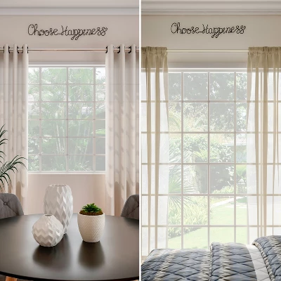 Metal Cutout- Choose Happiness Cursive Cutout Sign-3D Word Art Home Accent Decor-Perfect For Modern Rustic Or Vintage Style By Hastings Home 7 Metal Cutout- Choose Happiness Cursive Cutout Sign-3D Word Art Home Accent Decor-Perfect For Modern Rustic Or Vintage Style By Hastings Home - Image 5