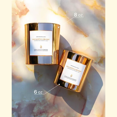 Benevolence LA Premium Scented Wood Wicked Candles In Gold Glass Jar 6 Benevolence LA Premium Scented Wood Wicked Candles In Gold Glass Jar - Image 4