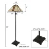 Hastings Home Tiffany-Style Dual Light LED Floor Lamp -Home Decoration GUEST 6b834008 7400 4785 96a4 f26739e48c2a