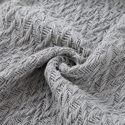 Modern Threads 2 Pack 100% Cotton Throw, 50 X 60, Monacco. 4 Modern Threads 2 Pack 100% Cotton Throw, 50 X 60, Monacco. - Image 2