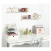 24" X 4" 2pc Decorative Wall Shelf - Kate & Laurel All Things Home 2 24" X 4" 2pc Decorative Wall Shelf - Kate & Laurel All Things Home -Home Decoration GUEST 6d67b47e 78c7 4347 9efe cb806e817856