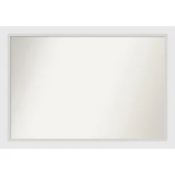 Amanti Art Blanco White Non-Beveled Wood Bathroom Wall Mirror 22 Amanti Art Blanco White Non-Beveled Wood Bathroom Wall Mirror -Home Decoration GUEST 6da5da5b b42e 4638 9b58 1be1039515b5