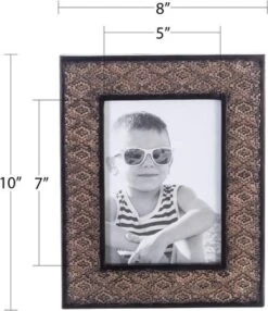 Creative Scents Dublin 5 X 7 Picture Frame (Brown) -Home Decoration GUEST 6ed92ba4 3e5f 4eea 919a 0e8069ff7f52