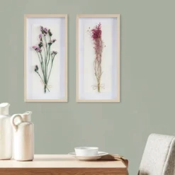 2pc Avant Garden Floral Shadowbox Set Natural - Madison Park 19 2pc Avant Garden Floral Shadowbox Set Natural - Madison Park -Home Decoration GUEST 6feef275 2232 4889 ab31 242c73adf8cc