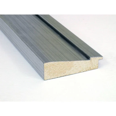 33" X 33" Non-Beveled Romano Silver Wood Wall Mirror - Amanti Art 3 33" X 33" Non-Beveled Romano Silver Wood Wall Mirror - Amanti Art