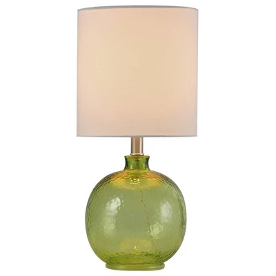 Glass Table Lamp Green - StyleCraft 3 Glass Table Lamp Green - StyleCraft