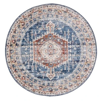 NuLOOM Harley Faded Medallion Area Rug 14 NuLOOM Harley Faded Medallion Area Rug - Image 12