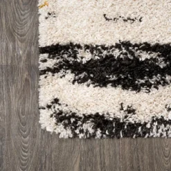 Nova Modern Bold Strie' Shag Area Rug - JONATHAN Y 12 Nova Modern Bold Strie' Shag Area Rug - JONATHAN Y -Home Decoration GUEST 7218db13 2784 4711 8675 8b22f200838b