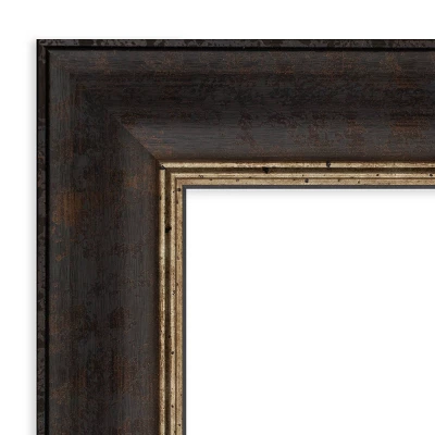 24" X 30" Non-Beveled Varied Black Wall Mirror - Amanti Art 4 24" X 30" Non-Beveled Varied Black Wall Mirror - Amanti Art - Image 2
