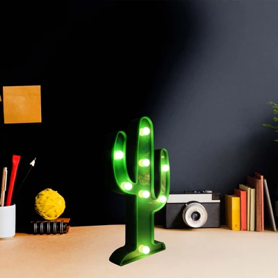 CIAO Tech Cactus Shaped Night Light Table Lamp LED Light For Kids' Room 3 CIAO Tech Cactus Shaped Night Light Table Lamp LED Light For Kids' Room