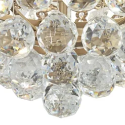 Vienna Full Spectrum Wallingford Antique Brass Chandelier 16" Wide French Crystal Glass 6-Light Fixture For Dining Room House Kitchen Island Entryway -Home Decoration GUEST 74ed9e22 5432 4108 9b2b 040dc7f771c9