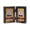 Lawrence Frames Antique Gold Brass Hinged Double 2x3 Picture Frame-Beaded Edge Design 11423D -Home Decoration GUEST 79e108c6 2012 4447 8827 6d321571b6a6