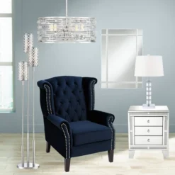 Possini Euro Design Smart Polished Nickel Chandelier 20" Wide Modern Drum Clear Crystal 6-Light Fixture For Dining Room House Foyer Kitchen Island 15 Possini Euro Design Smart Polished Nickel Chandelier 20" Wide Modern Drum Clear Crystal 6-Light Fixture For Dining Room House Foyer Kitchen Island -Home Decoration GUEST 7cb58b6e 77ea 4707 a753 ccf6f51f636c