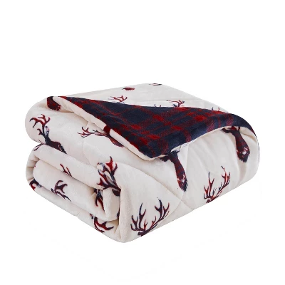50"x60" Printed Velvet Reversible Throw Blanket - Mantolok 8 50"x60" Printed Velvet Reversible Throw Blanket - Mantolok - Image 6