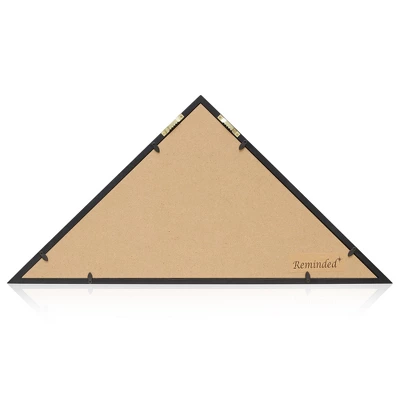 Reminded Military Burial Flag Display Case, Solid Wood Black Finish 6 Reminded Military Burial Flag Display Case, Solid Wood Black Finish - Image 4