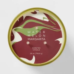 28oz Glass Watermelon Margarita Candle Light Green - Opalhouse™ -Home Decoration GUEST 7d20bf60 994d 473c 932d e078eea81aa3