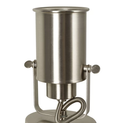 6" Spotlight Desk Or Wall Mount Accent Table Lamp Brushed Nickel - Cresswell Lighting 7 6" Spotlight Desk Or Wall Mount Accent Table Lamp Brushed Nickel - Cresswell Lighting - Image 5