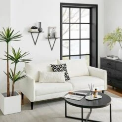 15.7" X 13.5 Set Of 2 Reversible Triangle Accent Wall Shelves - Danya B. -Home Decoration GUEST 7e25d404 8804 4c27 8a4b d518f9f000fc