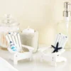 Juvale Set Of 4 Mini Beach Chair For Bathroom, Nautical Home Decor, Ocean Decorations (4 In) -Home Decoration GUEST 7f731dbb 805d 402d 827e 18ee118e5edd