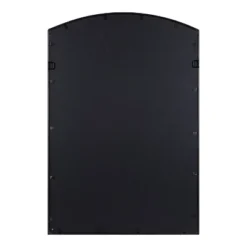 24" X 36" Forsyth Windowpane Arch Mirror Black - Kate & Laurel All Things Decor -Home Decoration GUEST 8081a94a afce 415a a1b8 f0479c70d47c