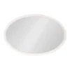 24" X 36" Hogan Oval Decorative Framed Wall Mirror White - Kate & Laurel All Things Decor 1 24" X 36" Hogan Oval Decorative Framed Wall Mirror White - Kate & Laurel All Things Decor -Home Decoration GUEST 81f68980 5780 44c1 9e7e b9724081183c