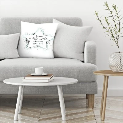 Leave A Sparcle By Tanya Shumkina Throw Pillow - Americanflat 4 Leave A Sparcle By Tanya Shumkina Throw Pillow - Americanflat - Image 2