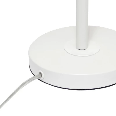 Tilting Arm Table Lamp White - Elegant Designs 8 Tilting Arm Table Lamp White - Elegant Designs - Image 6