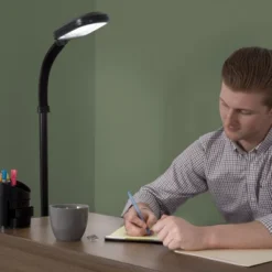 Hastings Home Adjustable Floor Lamp – 6ft Full Spectrum Natural Sunlight Lamp With Bendable Neck -Home Decoration GUEST 86b5cd0d aaa0 4f73 a360 393011fa41f5